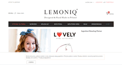 Desktop Screenshot of lemoniq.pl