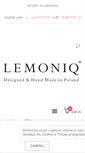 Mobile Screenshot of lemoniq.pl